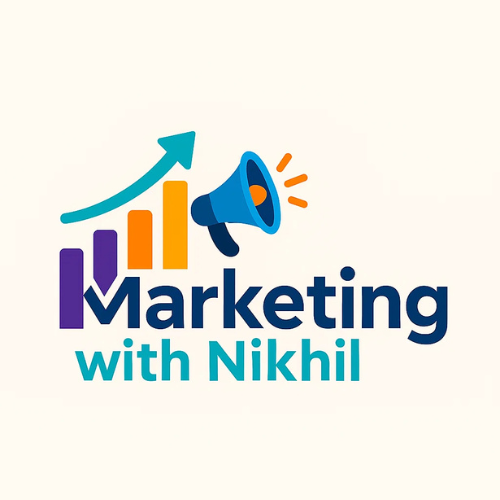 Marketing with Nikhil Logo